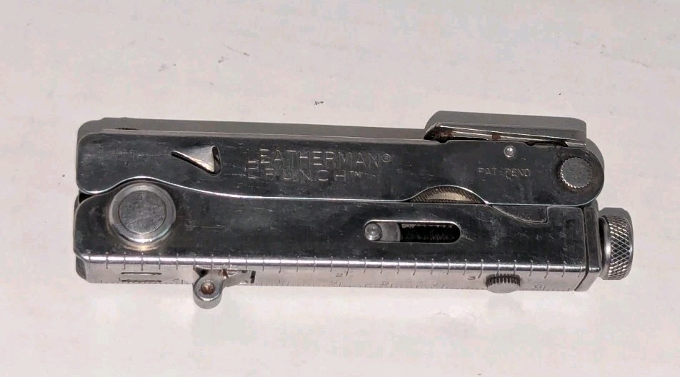 🔥🔥 Leatherman Crunch 2013 Rare Retired Multi Tool Plier Patent