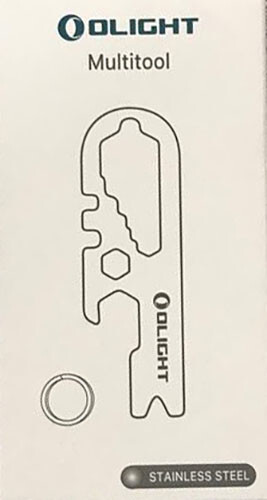 Olight Keychain Multitool, 420 Stainless Steel, Key Ring, Bottle Opener, Pry