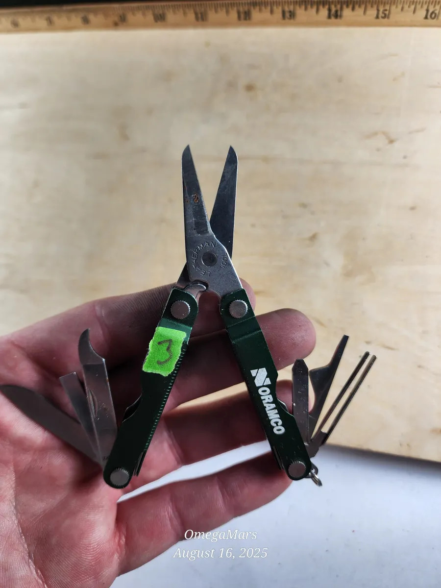 Leatherman Micra Green #3 Light usage