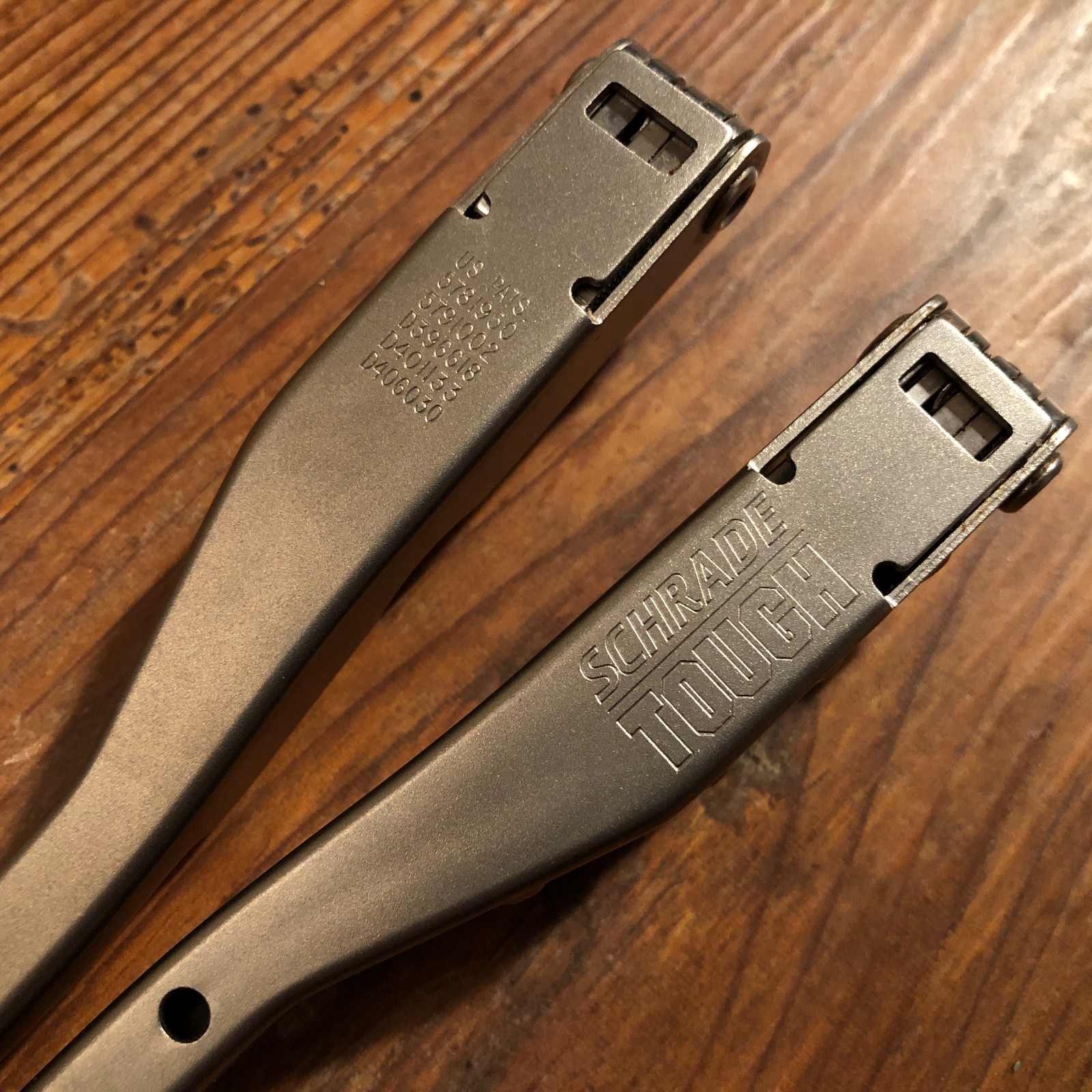 Vintage 90s Schrade USA ST1L Tough Tool Folding Multi-Tool Pliers & Belt Pouch