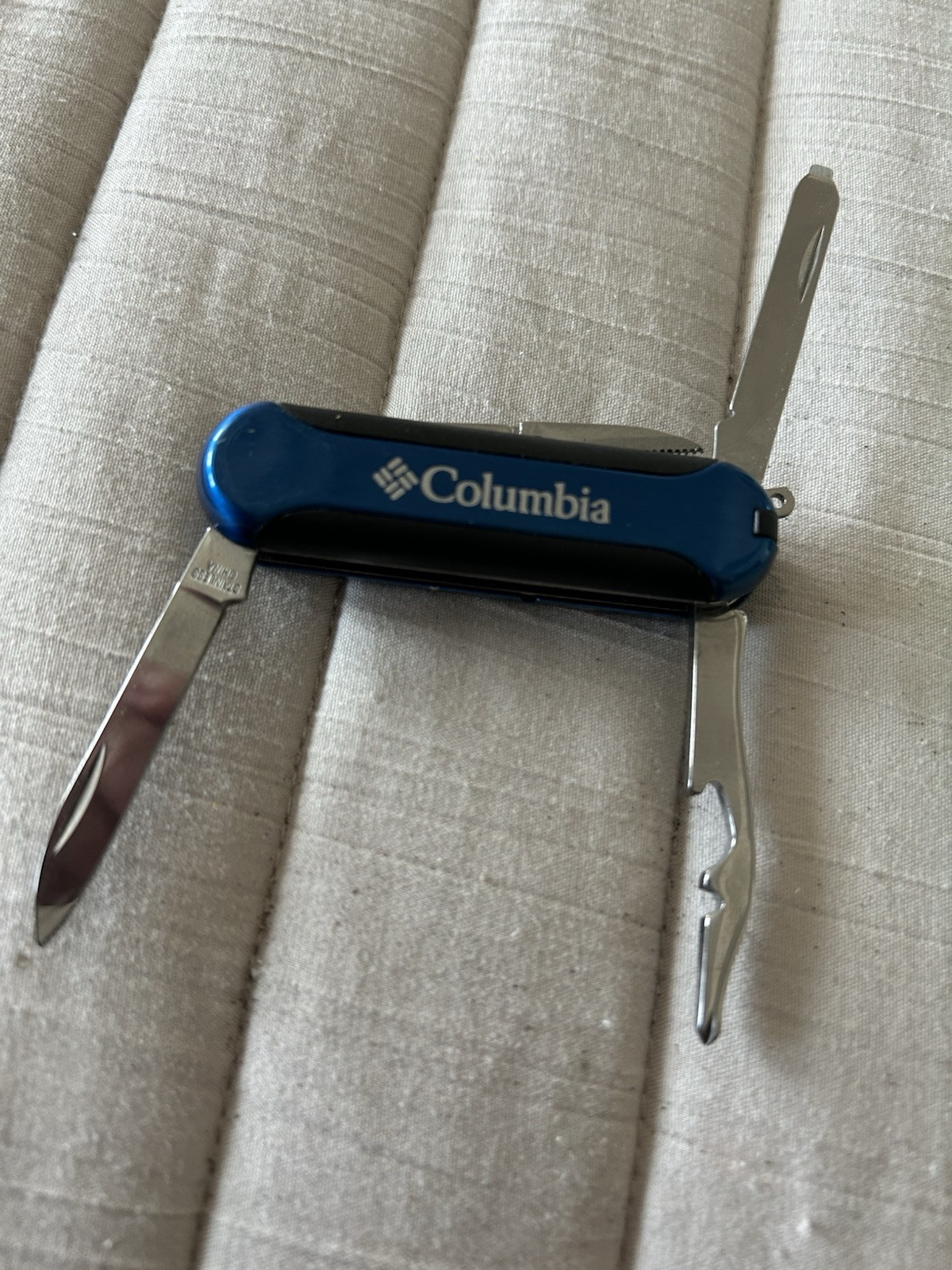 Columbia Keychain Multifunction Tool Includes A Variety Of Small Tools