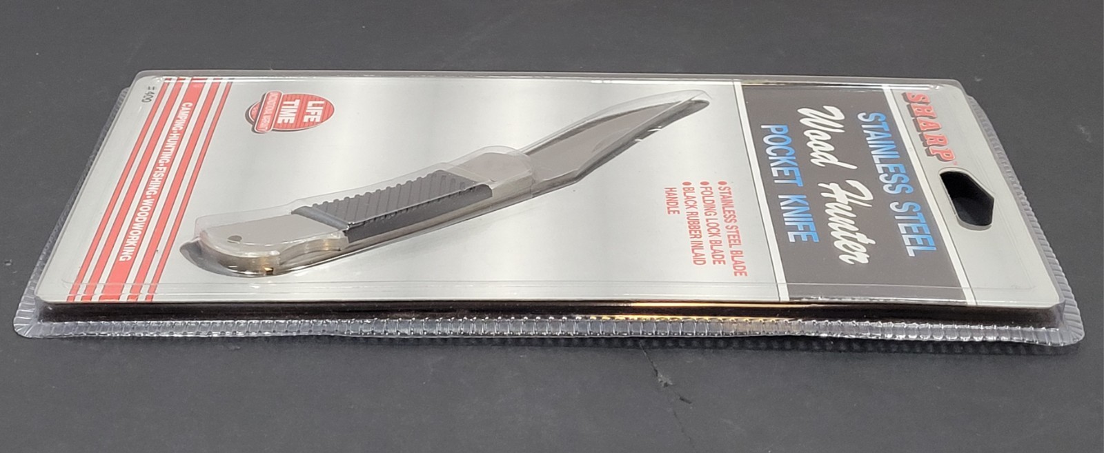 Sharp Sportsman Classic Bonus Pack & Stainless Steel Pocket Knife – Lot of 2