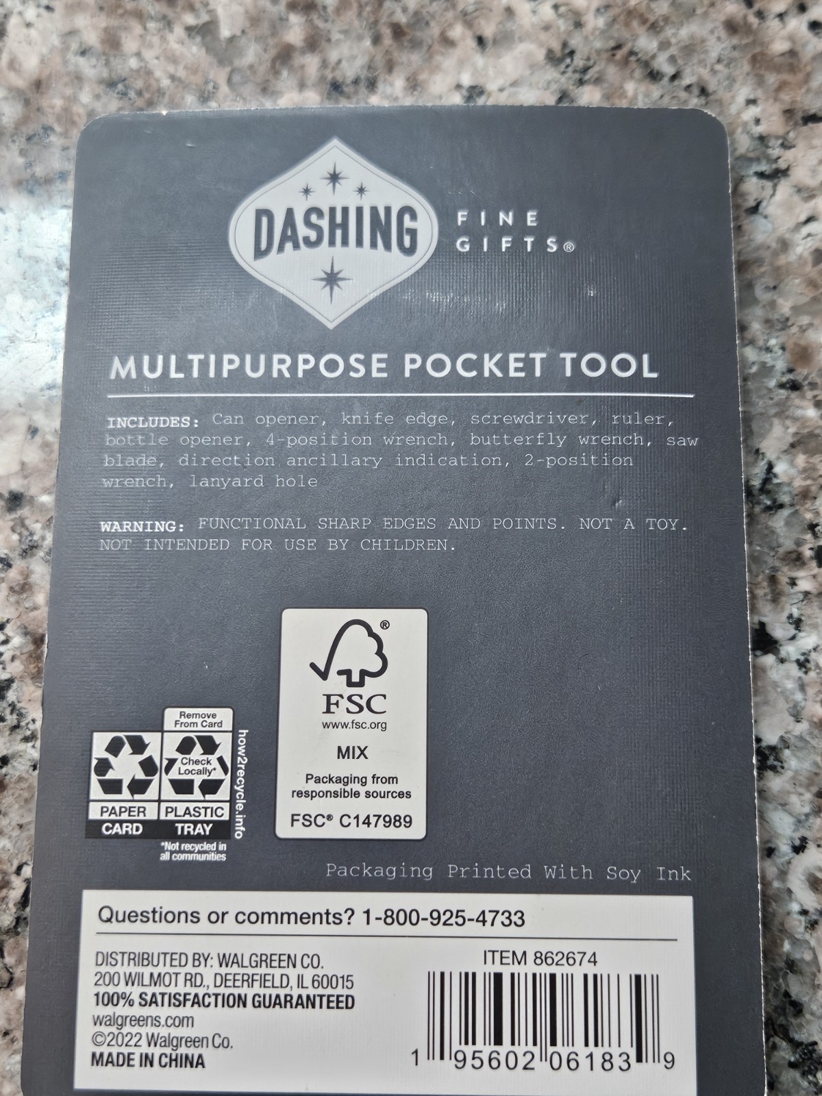 New Dashing Stainless Steel Multipurpose Pocket Tool