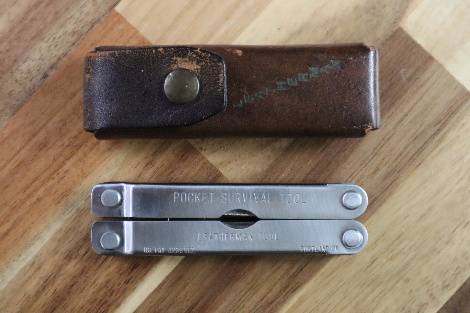 Leatherman PST Pocket Survival Tool US PAT 4238862 Made in Japan