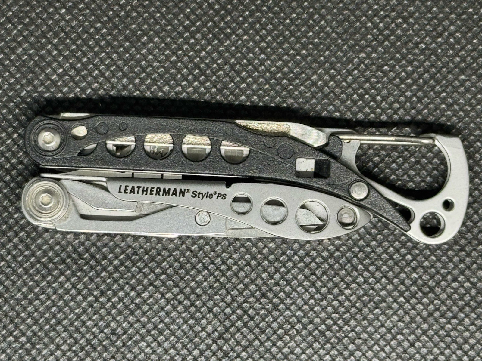 Leatherman “Style PS” Stainless Steel Multi Tool Black Excellent Discontinued!