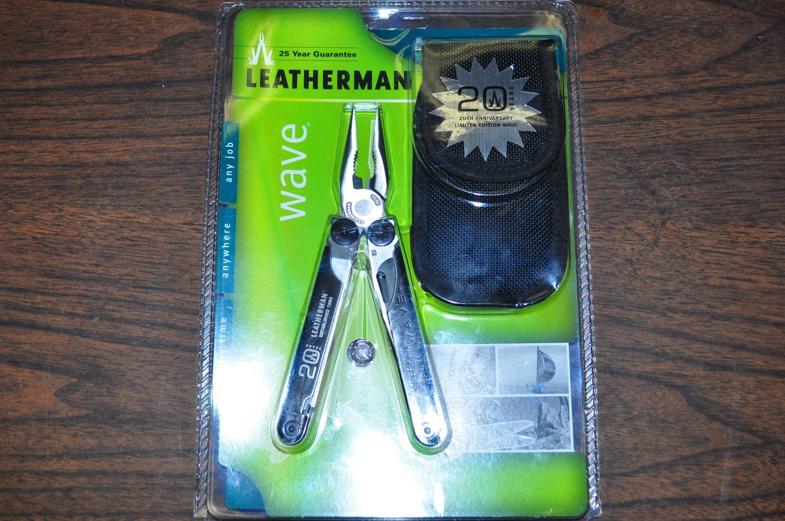 Leatherman Wave 20TH Annversary limited Edition date Year 2002 Hard to find ,USA