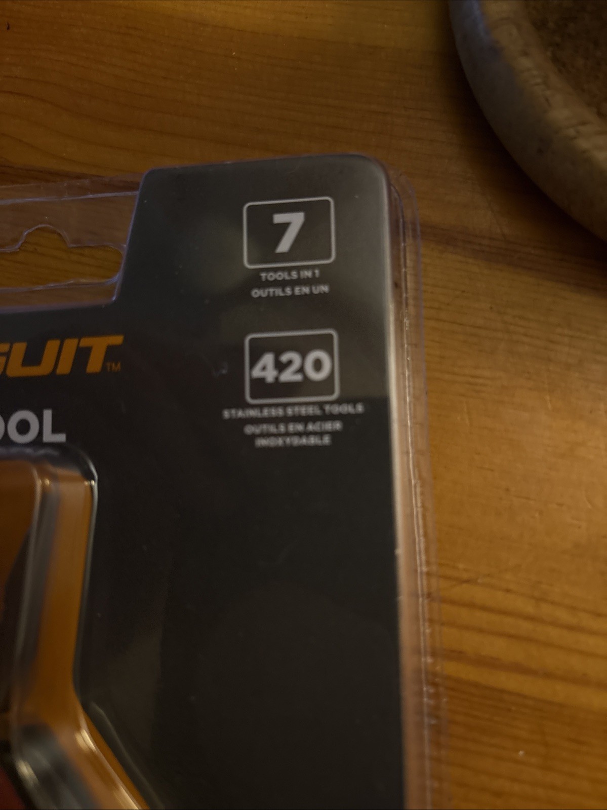 Set Of 2 PURSUIT Multi-tool RED 7-in-1 Stainless Steel Tools New Sealed