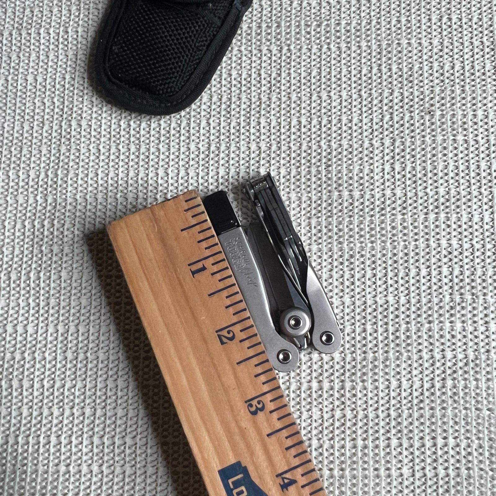 Schrade Tough Chip Multi Tool Pliers w/ Nylon Sheath Compact EDC Camping
