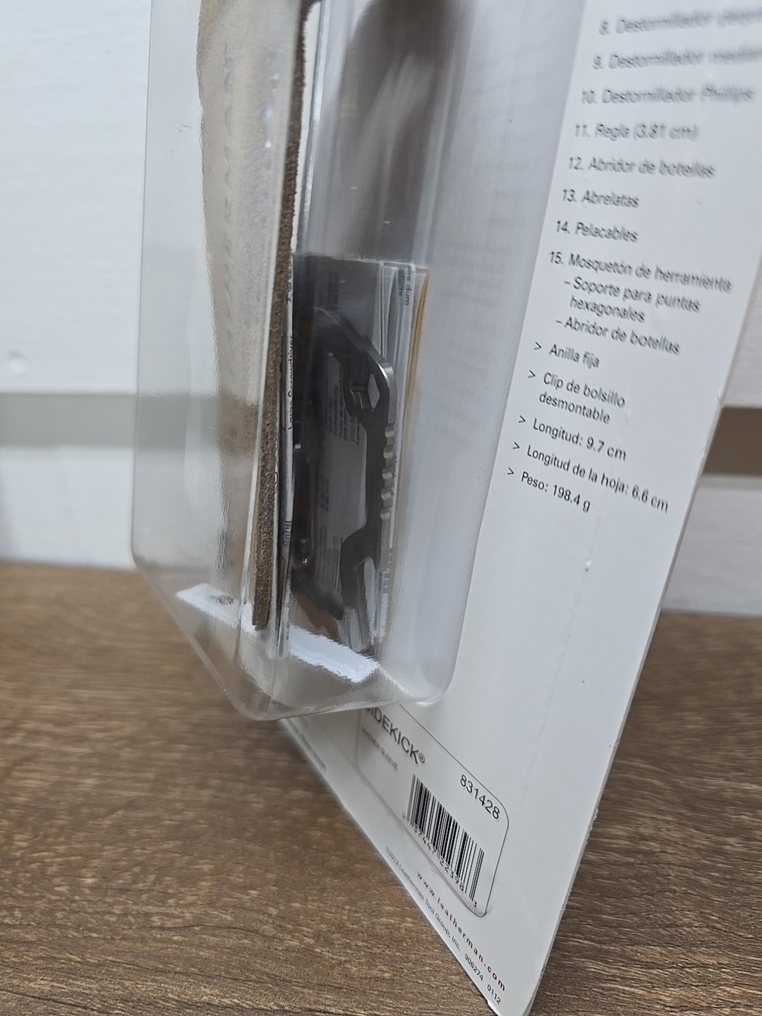 Leatherman Sidekick 15 Tools Pocket Clip, Carabiner & Leather Sleeve USA 831428
