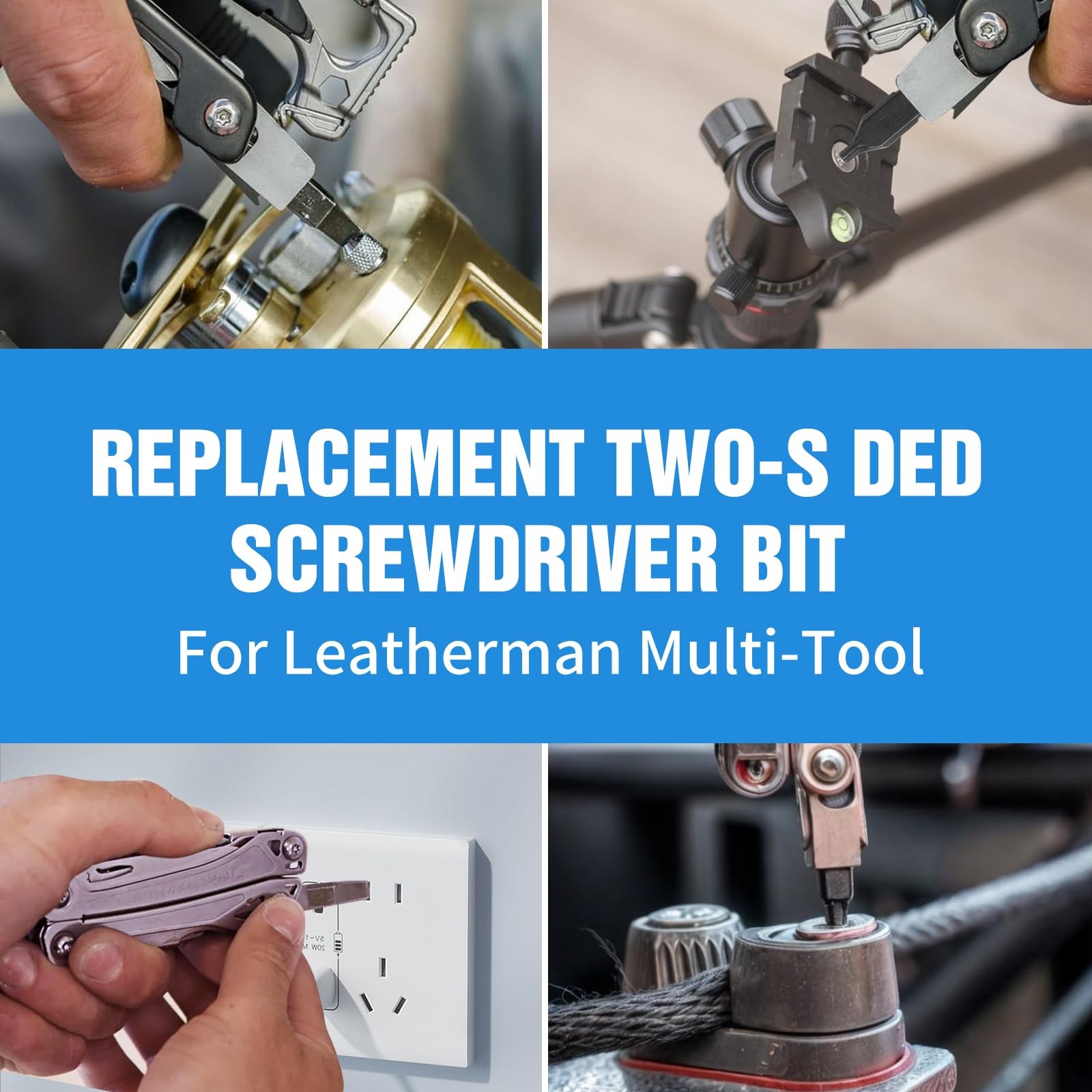 Bit Kit, 21 Double-Ended Screwdriver Bits for Multi-Tools, Can be used with p…