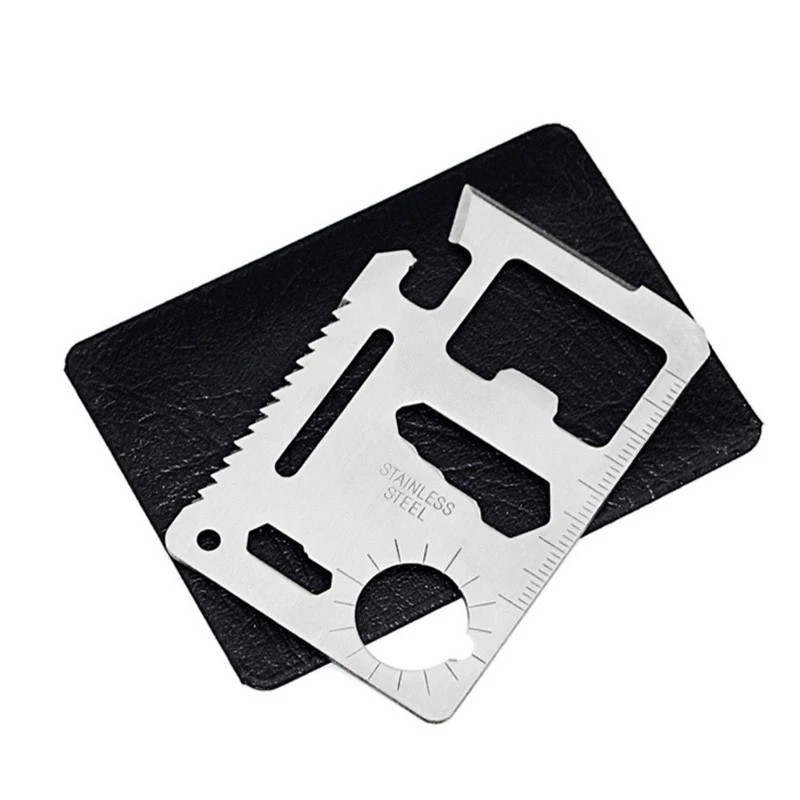 Pocket Tool Multifunction Credit Edc Outdoor Bottle Survive Gear Card Mult
