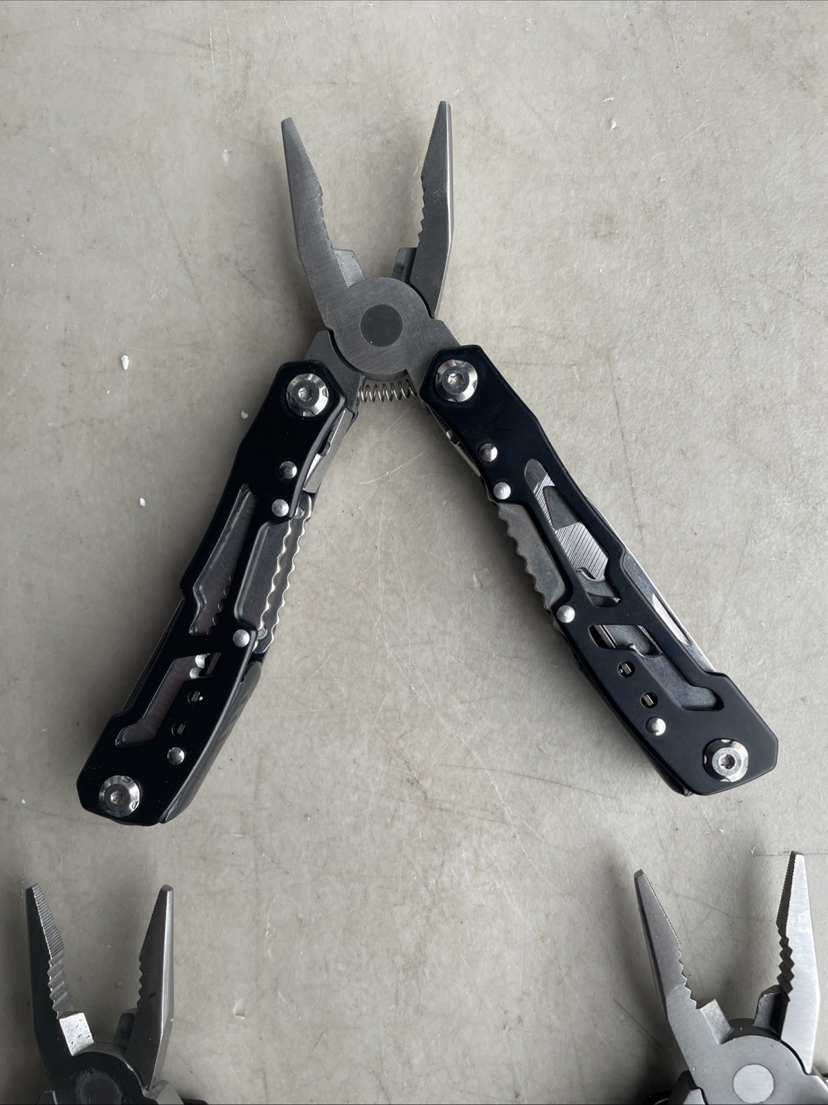 Lot Of 3 Fangfo 14-in-1 Multitool Multi Tool W/ 2 Sheaths