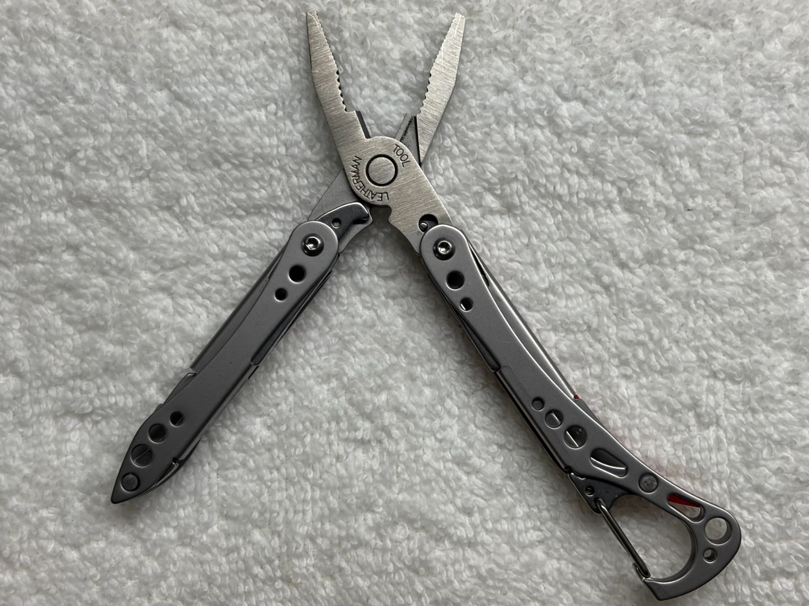 🔥 Leatherman Style PS Red Retired Multi Tool Keychain Rare New TSA Compliant