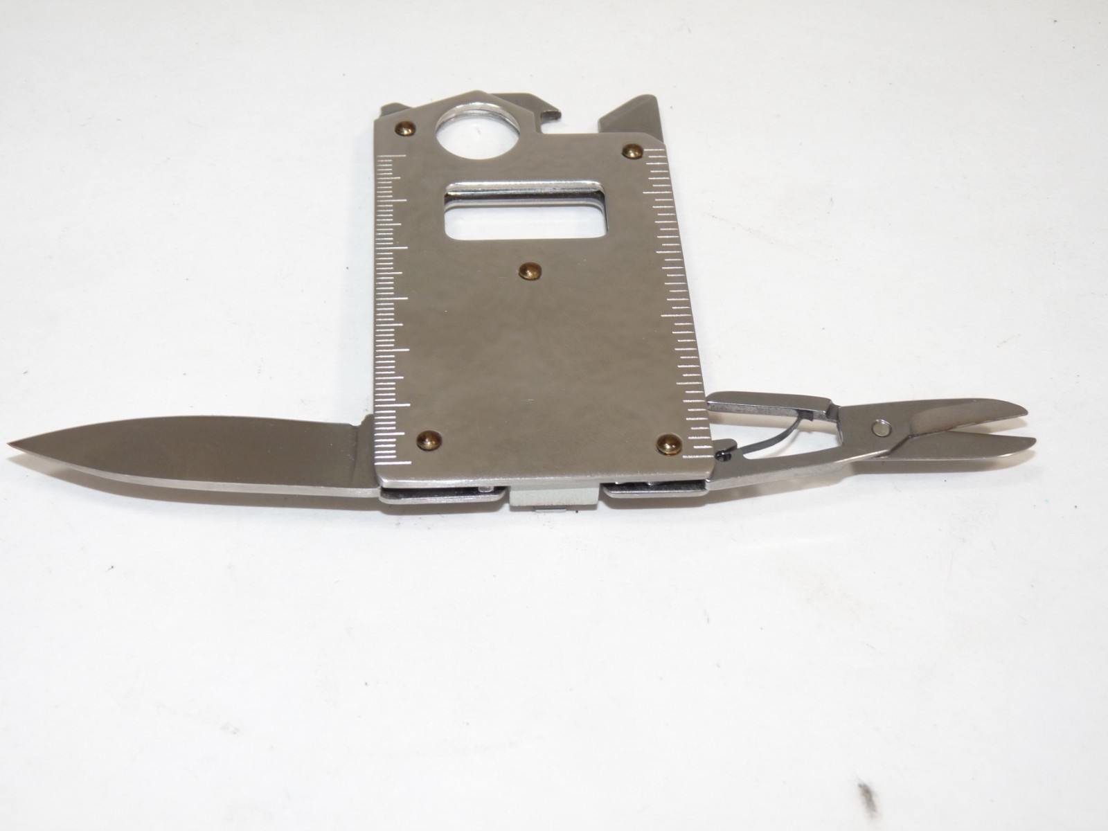 Vintage THE NATURE COMPANY Kanger SURVIVAL MULTI TOOL + Pouch Belt Sheath
