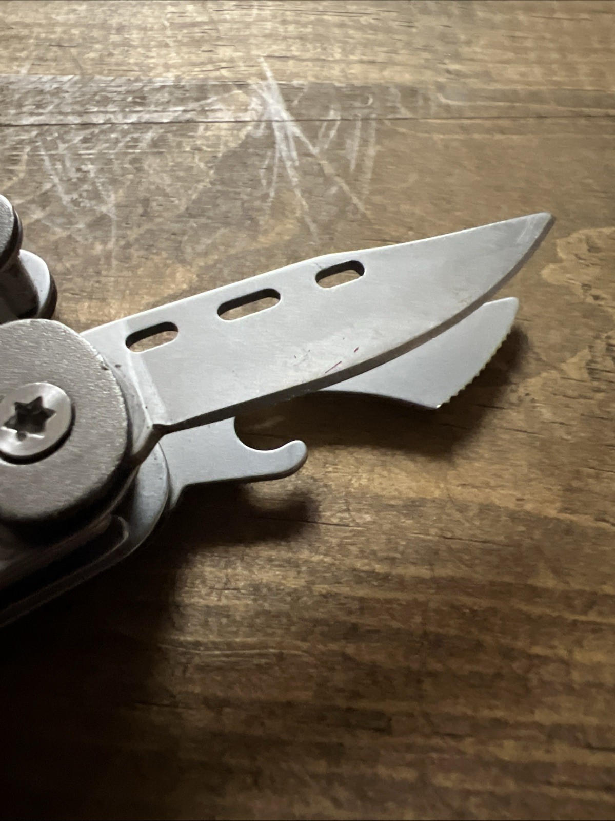Hoffman Richter Mini Multitool 7-in-1 Knife Bottle Phillips Serrated Knife Plier