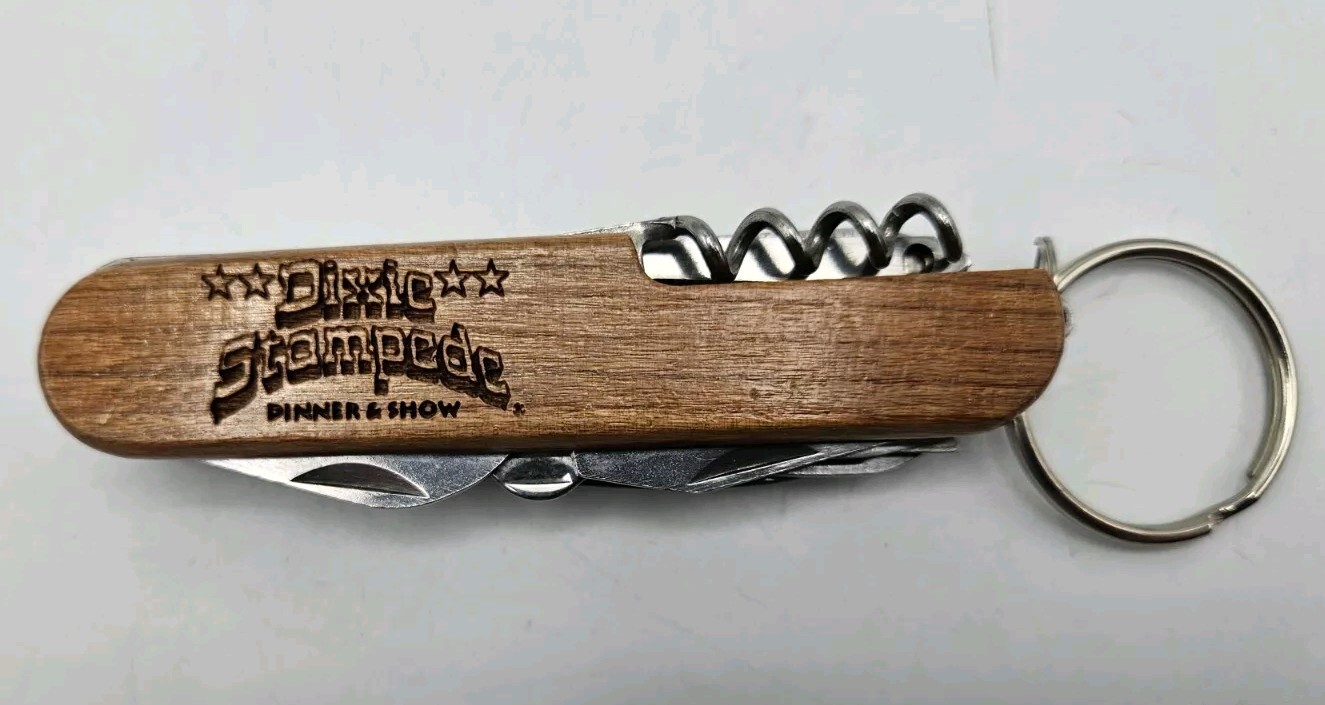 Dixie Stampede Dinner Show Army Knife Multitool, Personalized Name CAROLYN