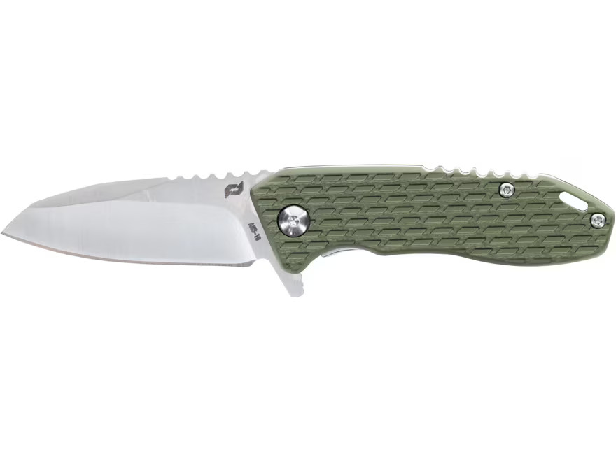 Schrade Tenacity Pocket Knife 2.5″ Modified Drop Point AUS-10 Satin Blade