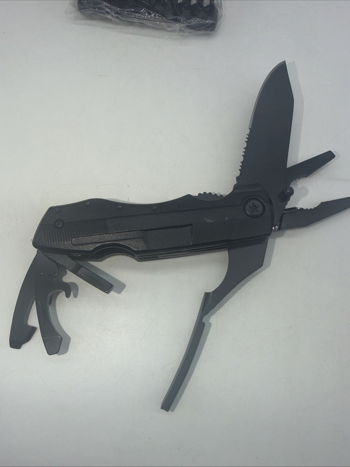Multitool Knife 13 in 1 Pocket Pliers with Large Blade