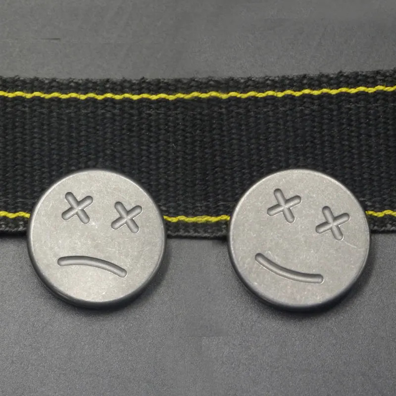 Smiley Forget Worry Stone Office Leisure Decompression Toys Adult EDC Metal Toys