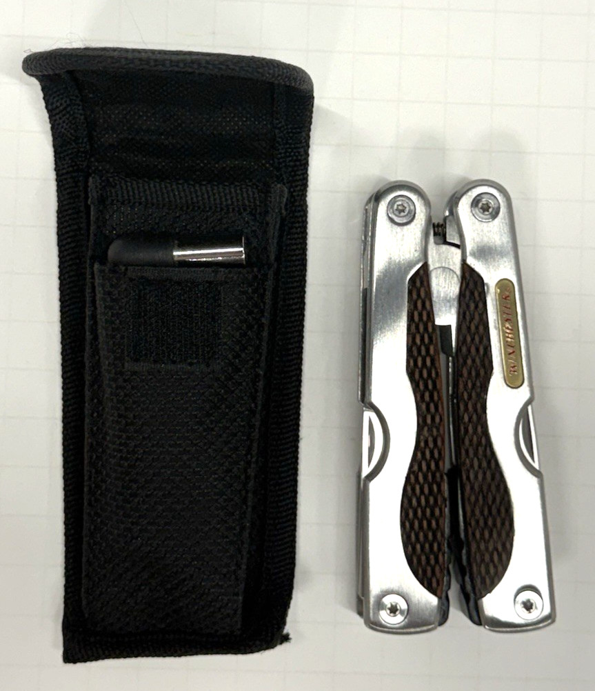 Winchester Multi Tool + Pocket Knife + 7 extensions + 8 pc accessories + Pliers