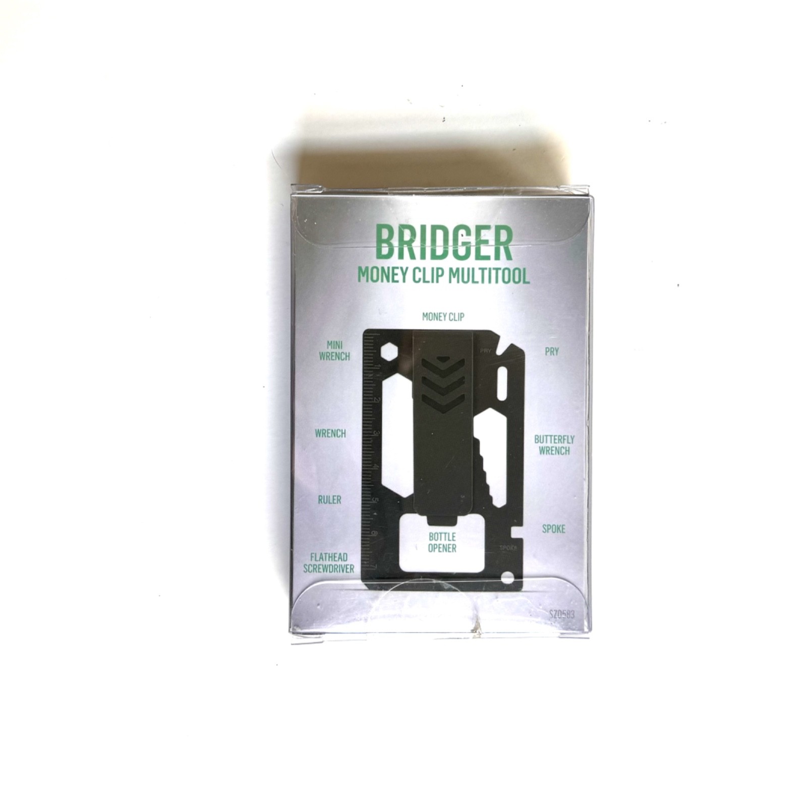 Traverse Bridger Money Clip Multitool Wrench Ruler Bottle Opener Screwdriver NEW
