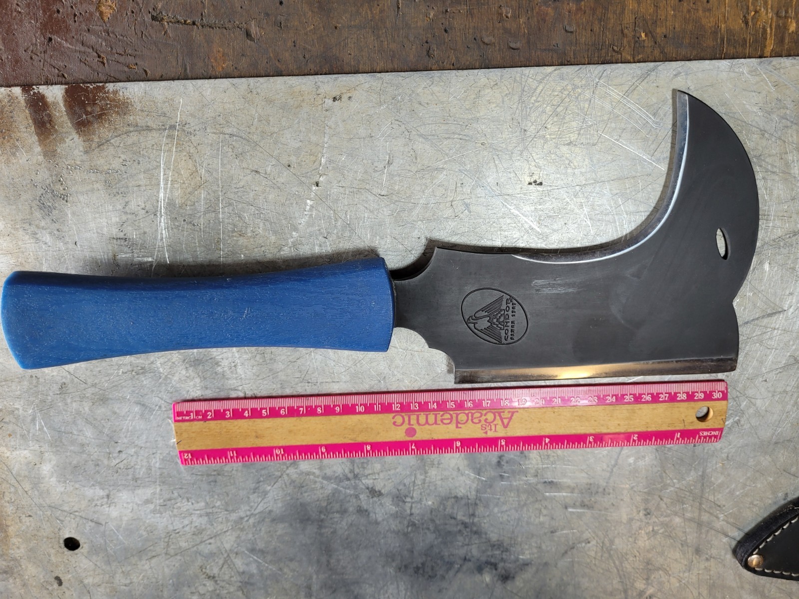 Condor Two Edge Camp Tool Hatchet W/Sheath Soft Stainless Won’t Rust #597