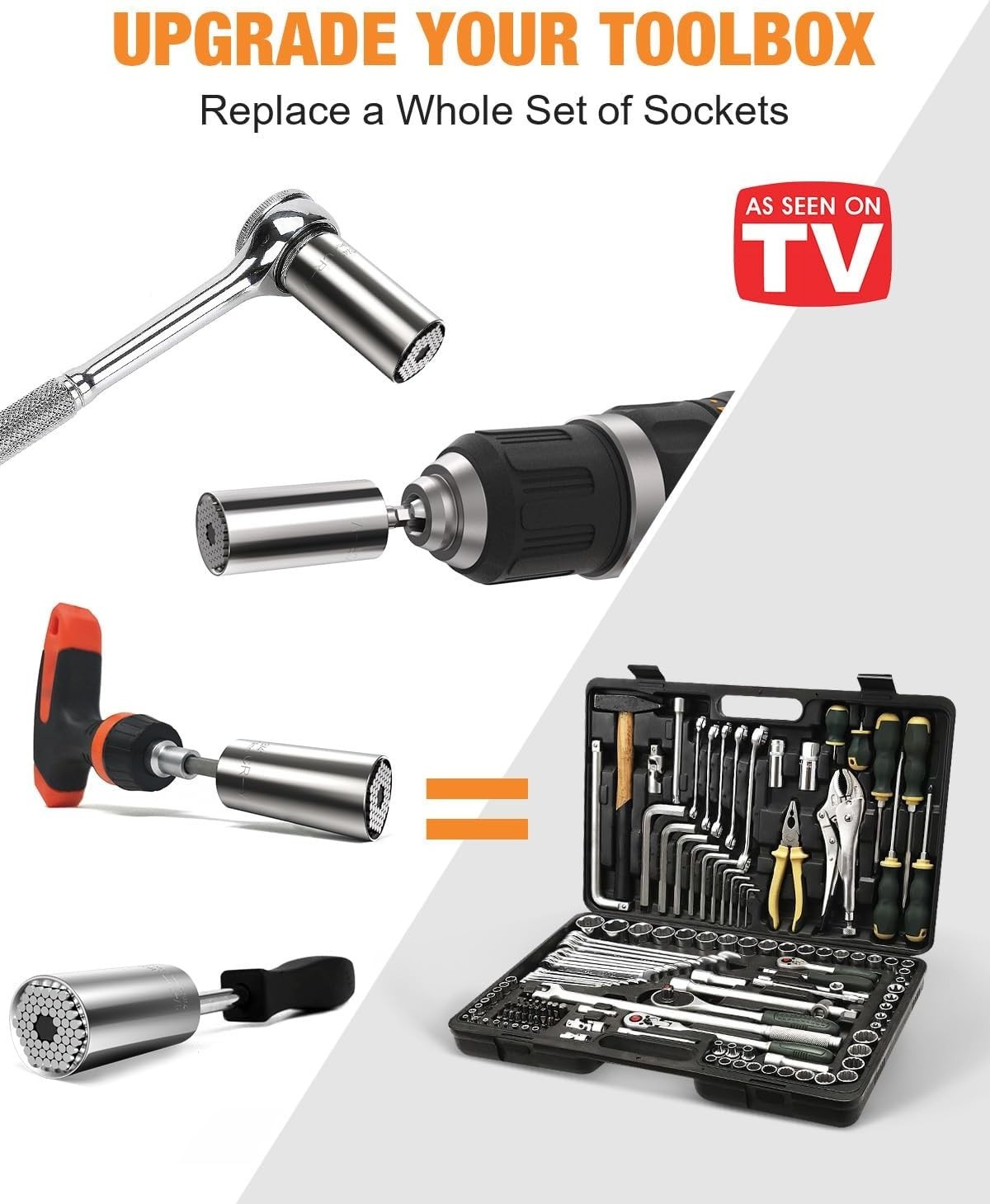 Fathers Day Dad Gifts from Daughter Son, Super Universal Socket Tools Gifts f…