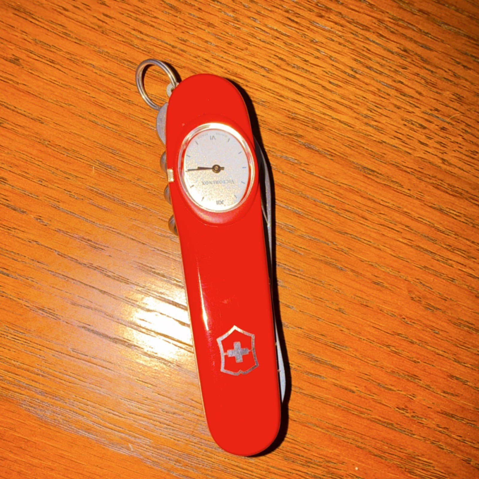 Victorinox Red Multi-Tool Knife, Scissors, Opener, Corkscrew, Watch