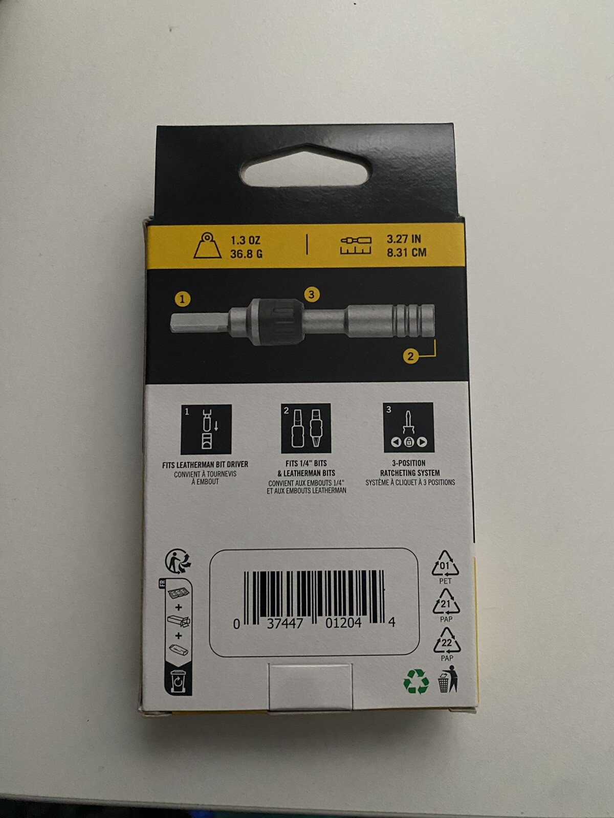 Leatherman Ratchet Driver 1/4 Hex Bit 931030 GENUINE FACTORY SELAED NEW⚡SHIPPING