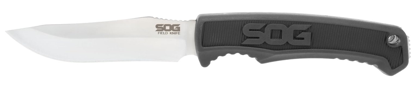 SOG Ultimate Camping Kit-Field Knife, Camp Axe, Entrenching Tool, and Flint, NIB