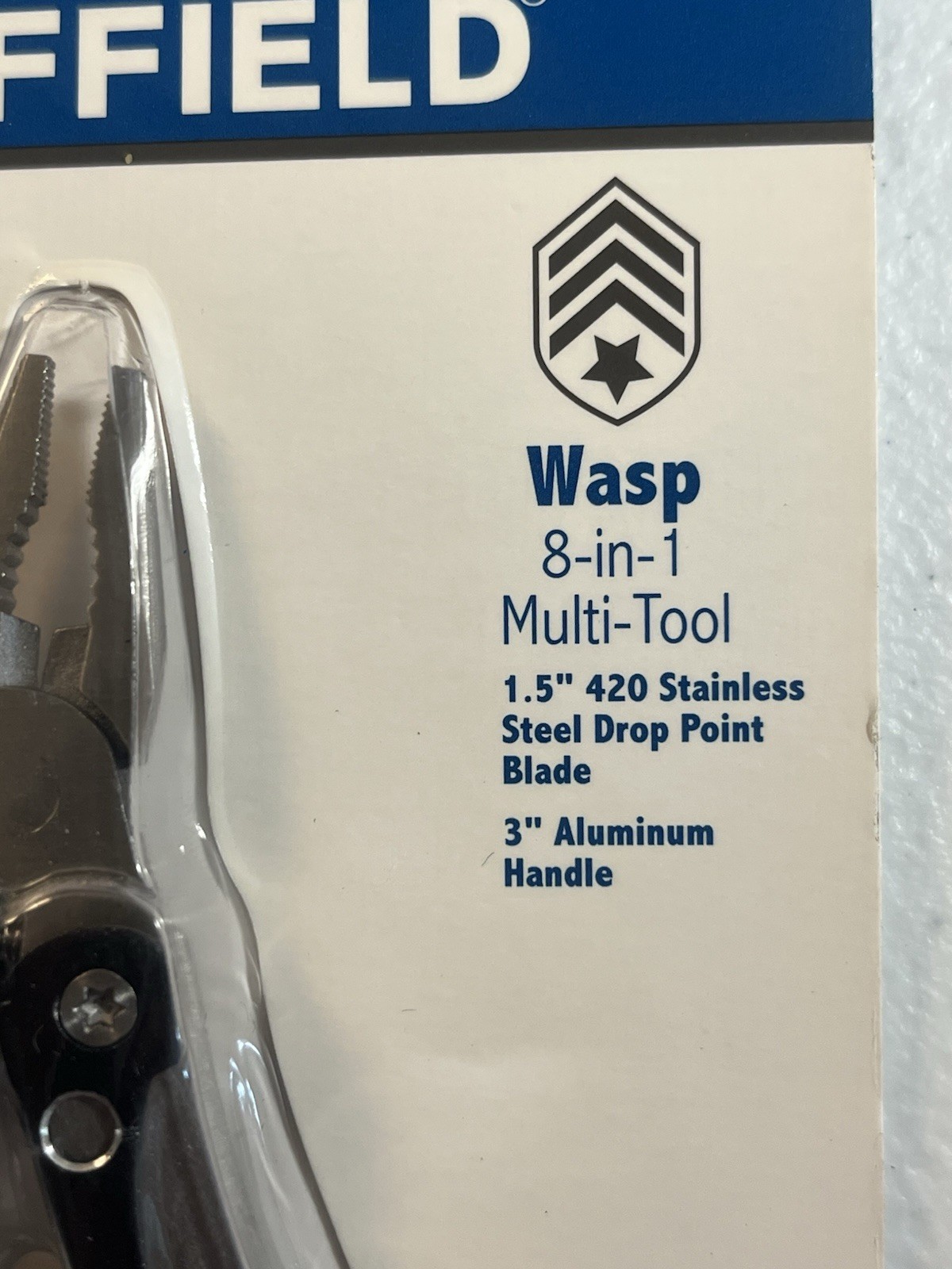 Sheffield Wasp 8-1 Multi-Tool (Lot of 2)