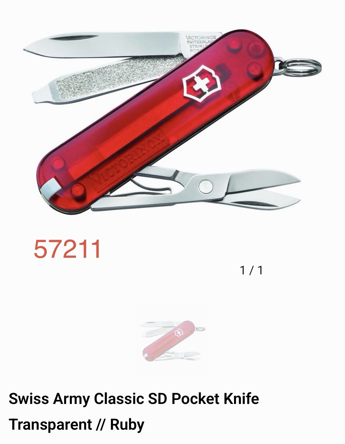 Pair of Victorinox Spartan MultiTool 3-1/2″ & Classic SD Pocket Knife 2-1/4″