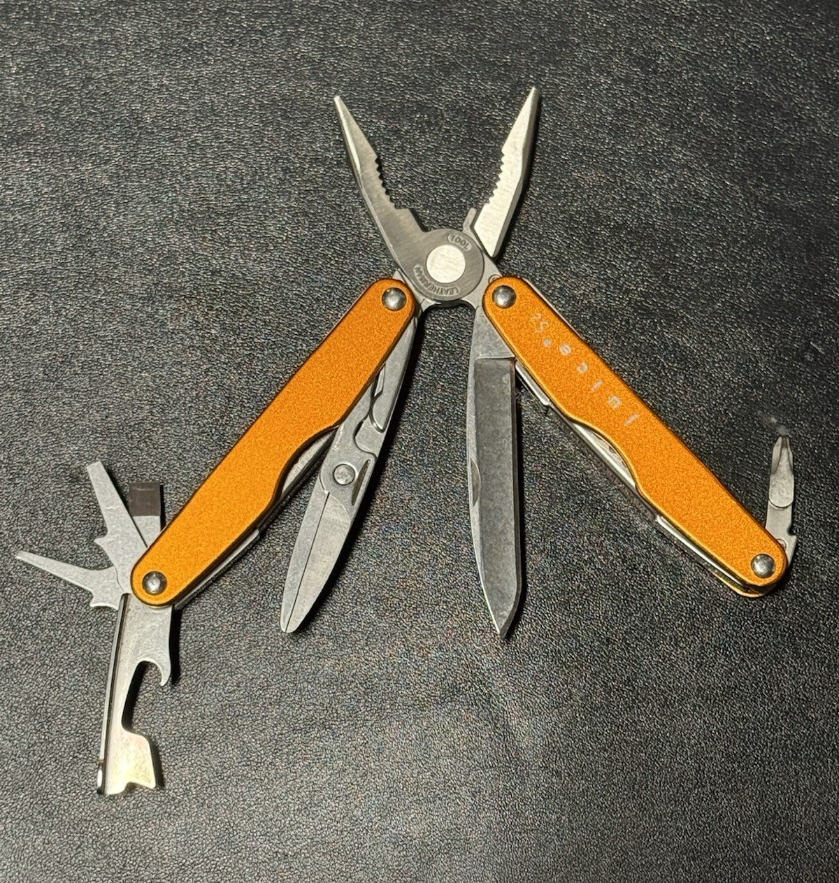 Leather Juice S2 Orange multitool discontinued model