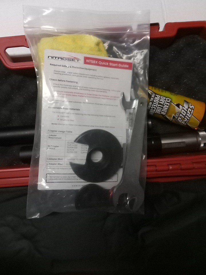 Nitroset NTS801-k Triple Play Standard Tool Kit with Hand Grip