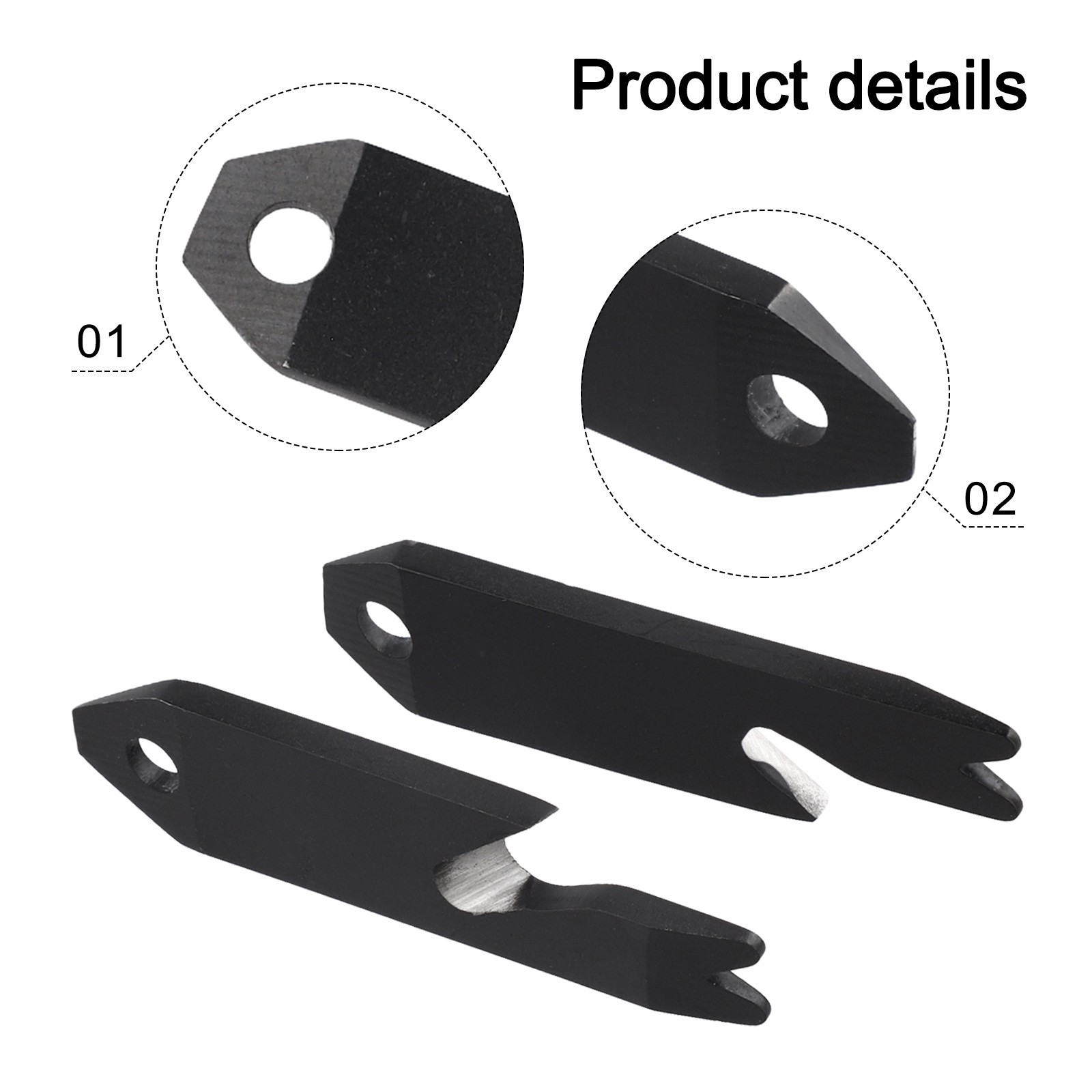 Compact Multifunction 4 in 1 Keychain Tool Stainless Steel Pry Bar Nail Puller
