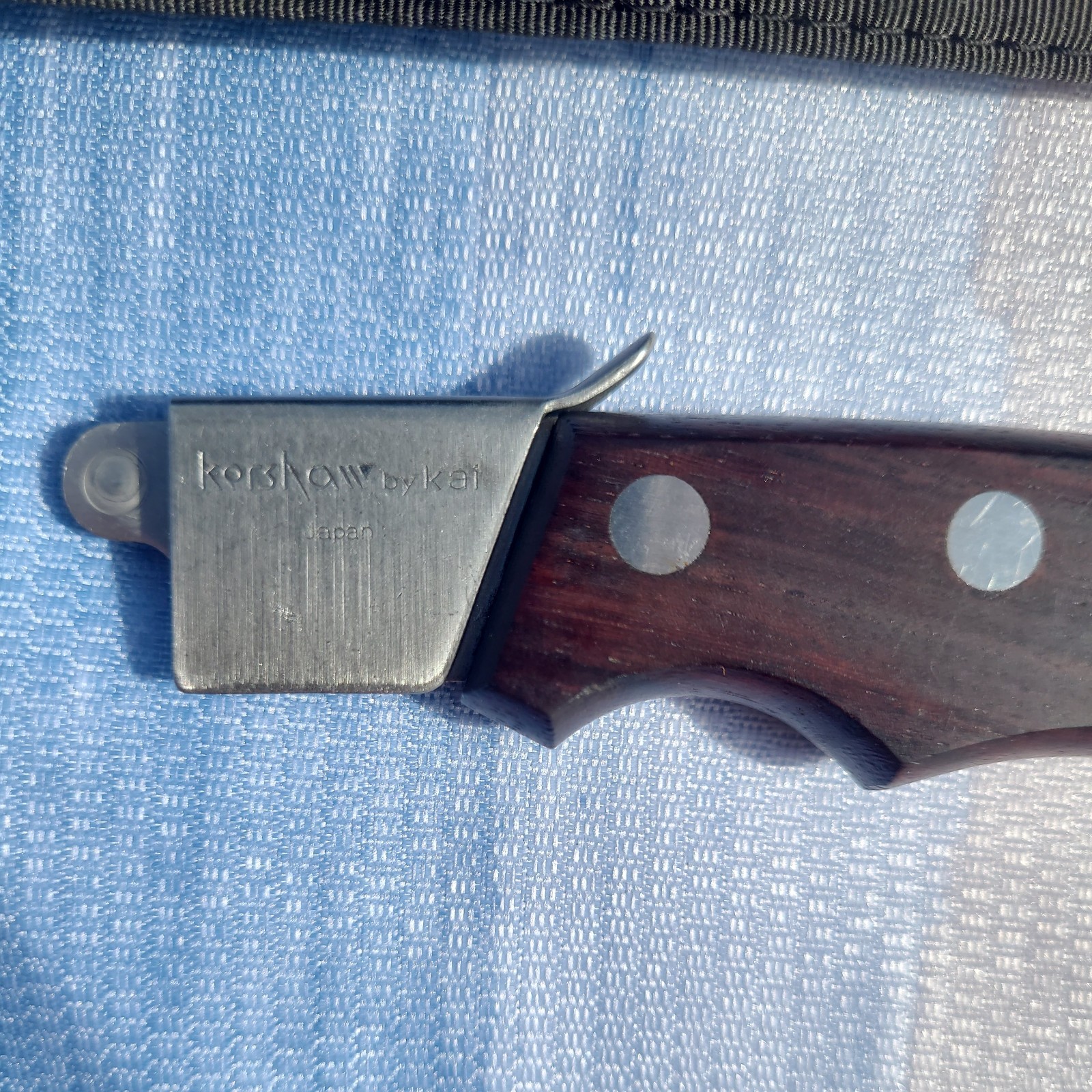 Vintage Japan Kershaw Kai Knife Lot, Fishing Butcher, Interchangeable Set Signed