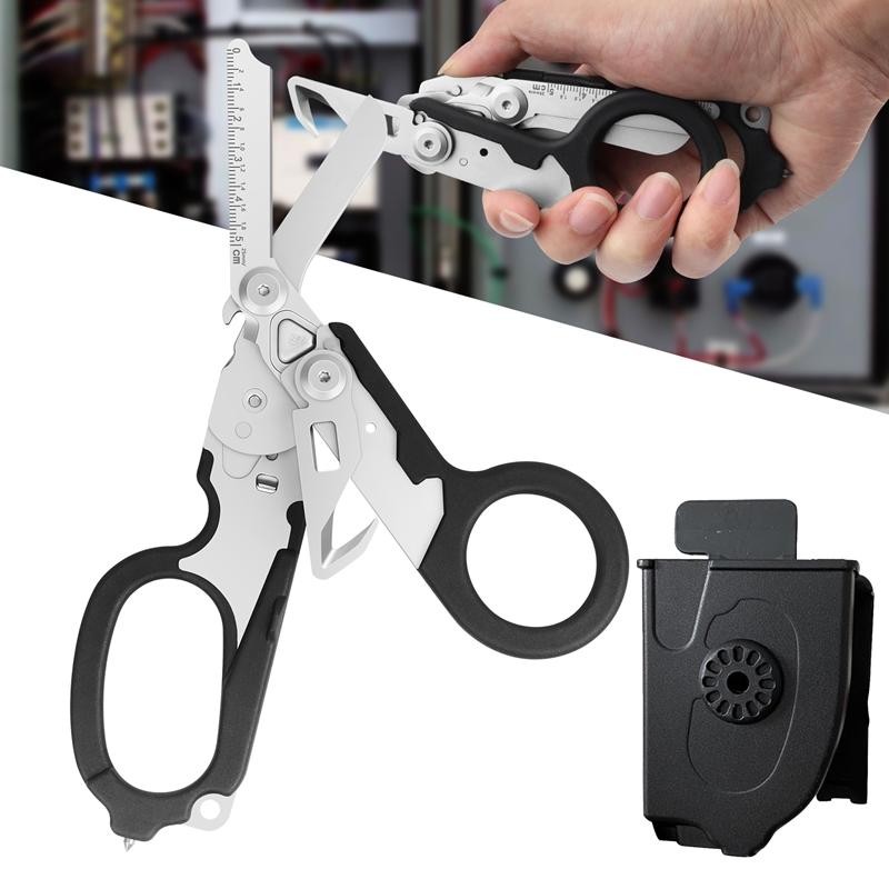 New Scissors Raptors Shears Tactical Folding Multifunction Mini Portable Tool
