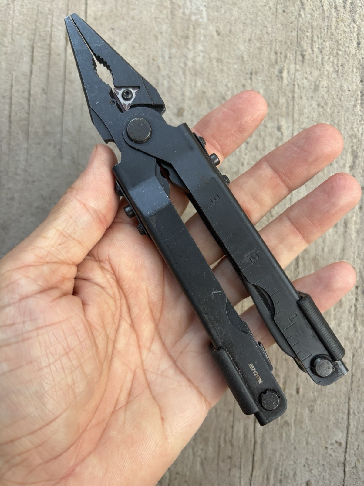 GERBER MP600 MULTI-PLIER TOOL MILITARY, HUNTERS BLACK OXIDE W/ACU CASE/POUCH EXC