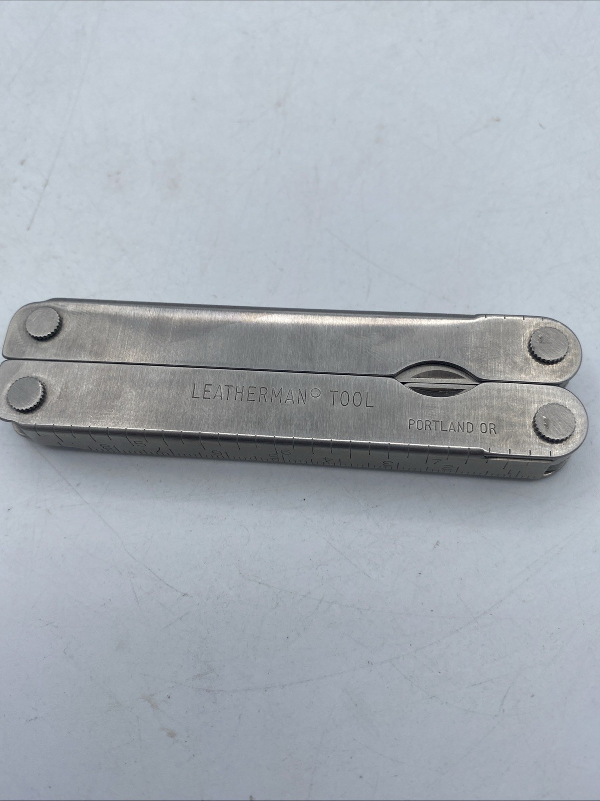 1995 Vtg Original Leatherman Multi Tool Portland Leather Sheath USA Gently Used