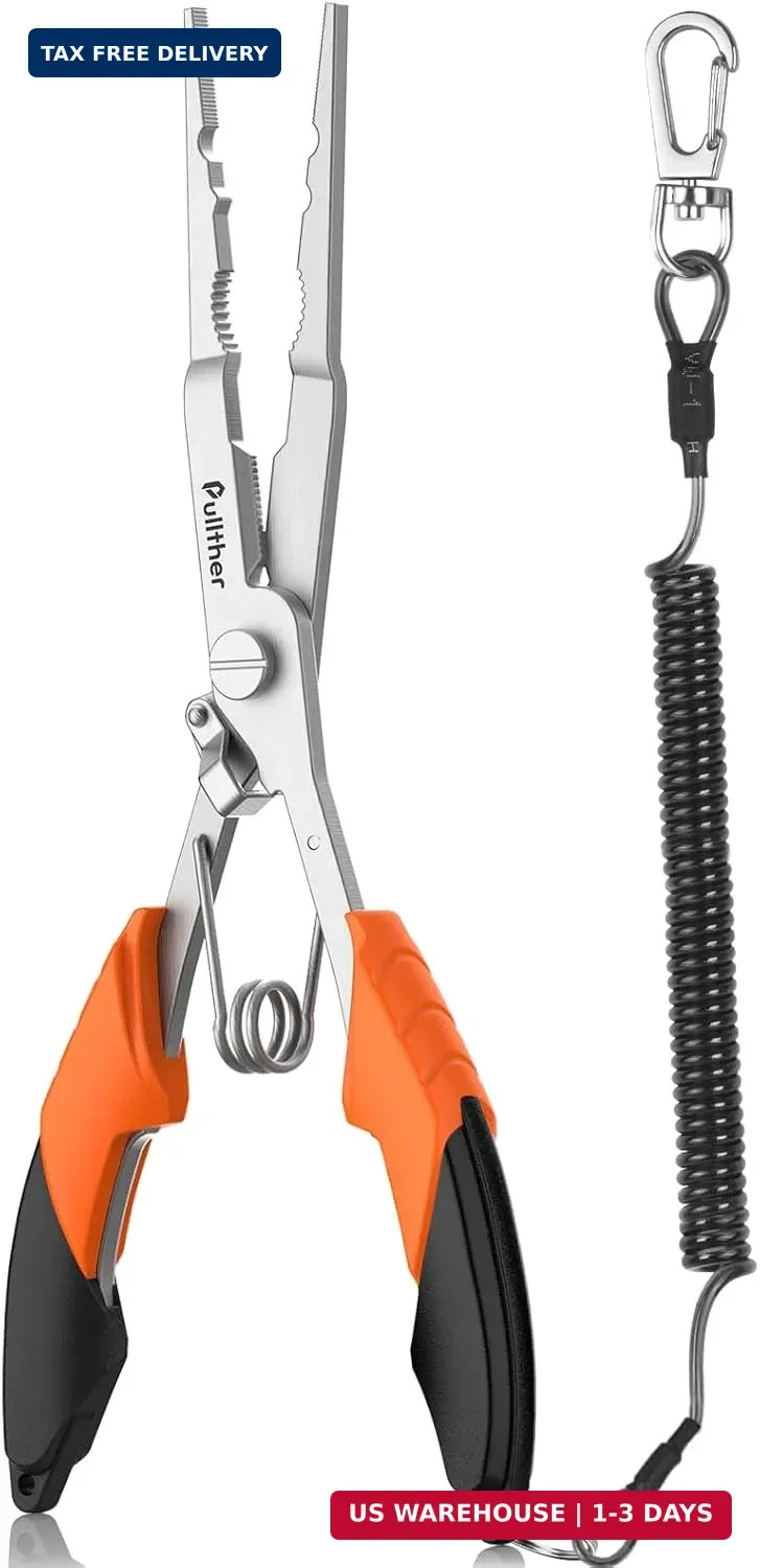 Fishing Gear,Hook Remover Fishing Pliers,Stainless Steel Fishing Tools,Multitool