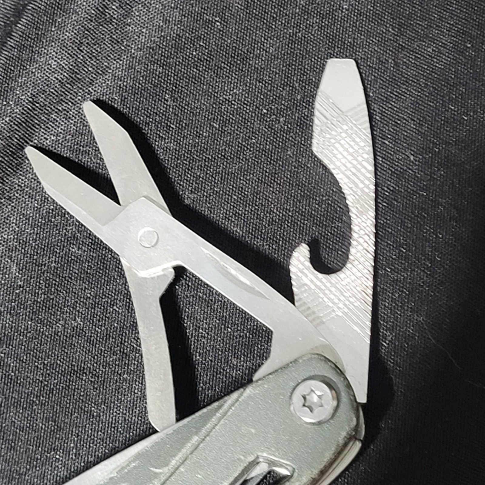 Folding Multi Tool With Carabiner Clip