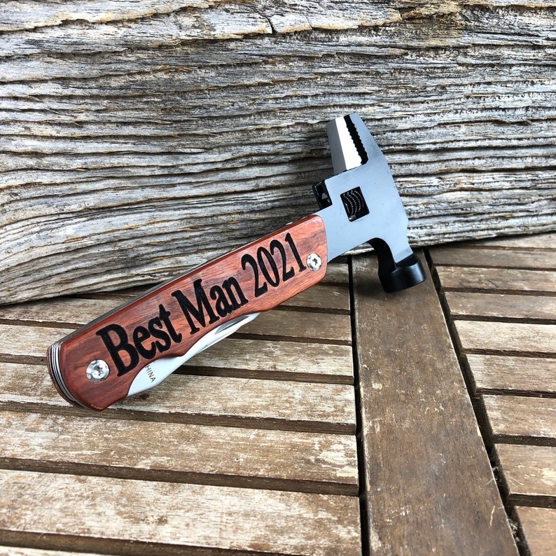Personalized Wrench multi tool, Groomsmen Gifts, Husband Gift
