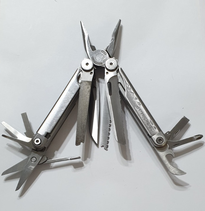 🔥🔥🔥 Leatherman 2000 Wave OG Original Gen1 Leather Sheath Multi Tool Pat Pend