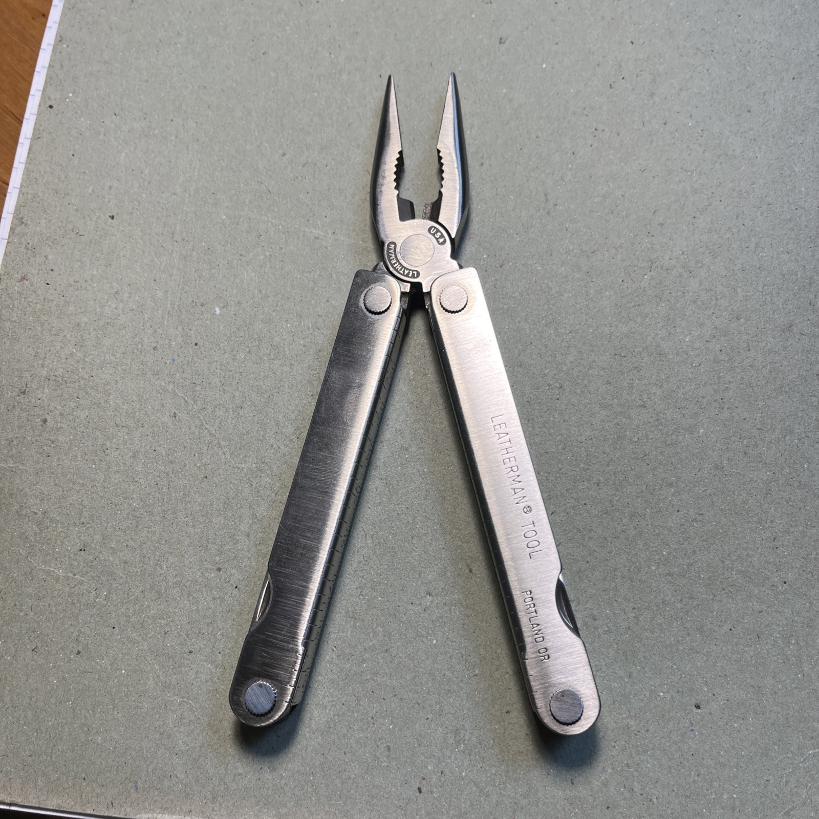 Vintage Original Leatherman Multi Tool Portland OR Leather Sheath USA