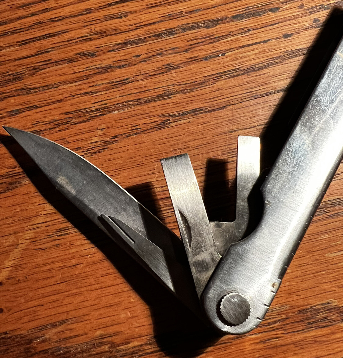 Vintage Leatherman Pocket Survival Multi-Tool TM 1325473 Made In USA