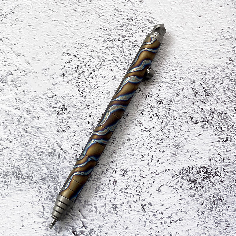 Titanium Alloy Press Tactical Pen Portable Signature Pen Office Stationery