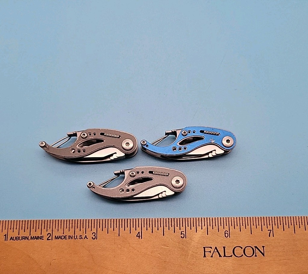 Gerber Curve Mini Multi-Tool – LOT OF 3 – Blade, File, Screwdrivers
