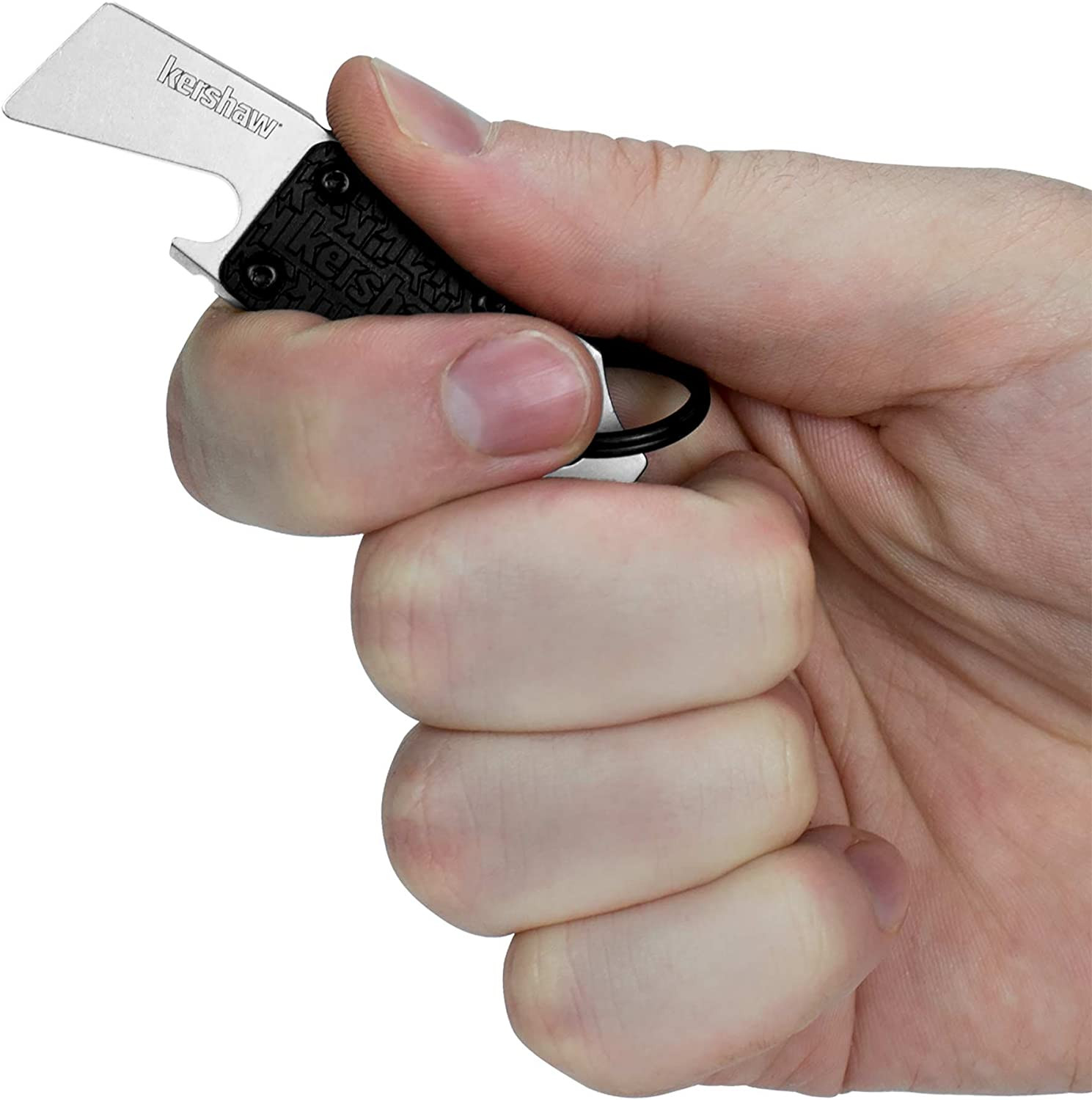 PT-1 Multi-Function Keychain Tool, Stainless Steel, Utility Keychain with Bottle