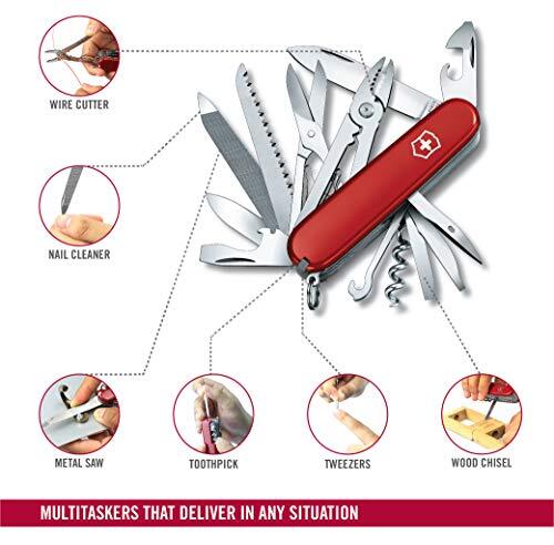 VICTORINOX 1.3773 Handyman Swiss Army Knife Multi-functional Knife DIY with
