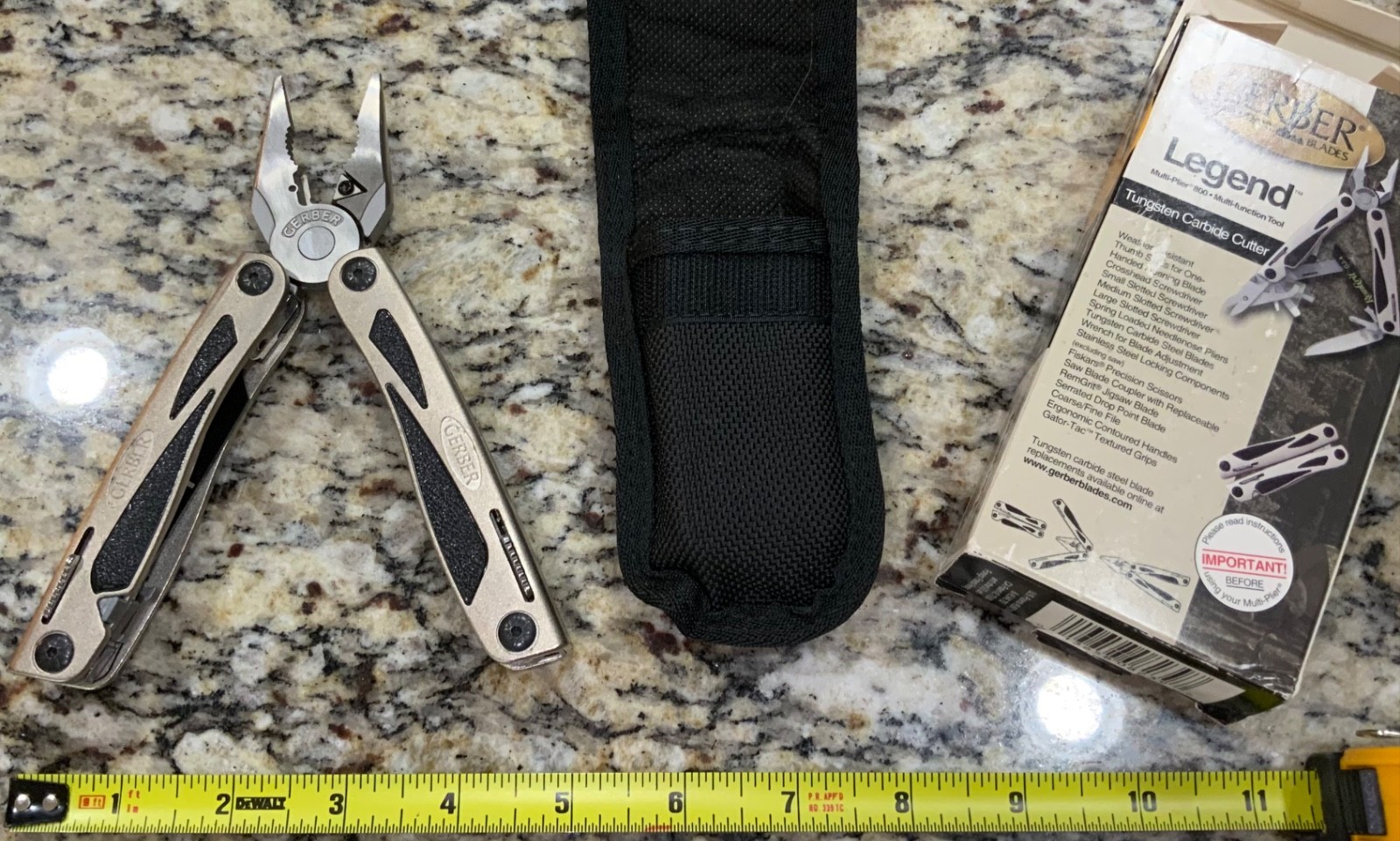 Gerber Legend MP800 Tungsten Multi Tool / Multi Plier Vintage Made in the USA